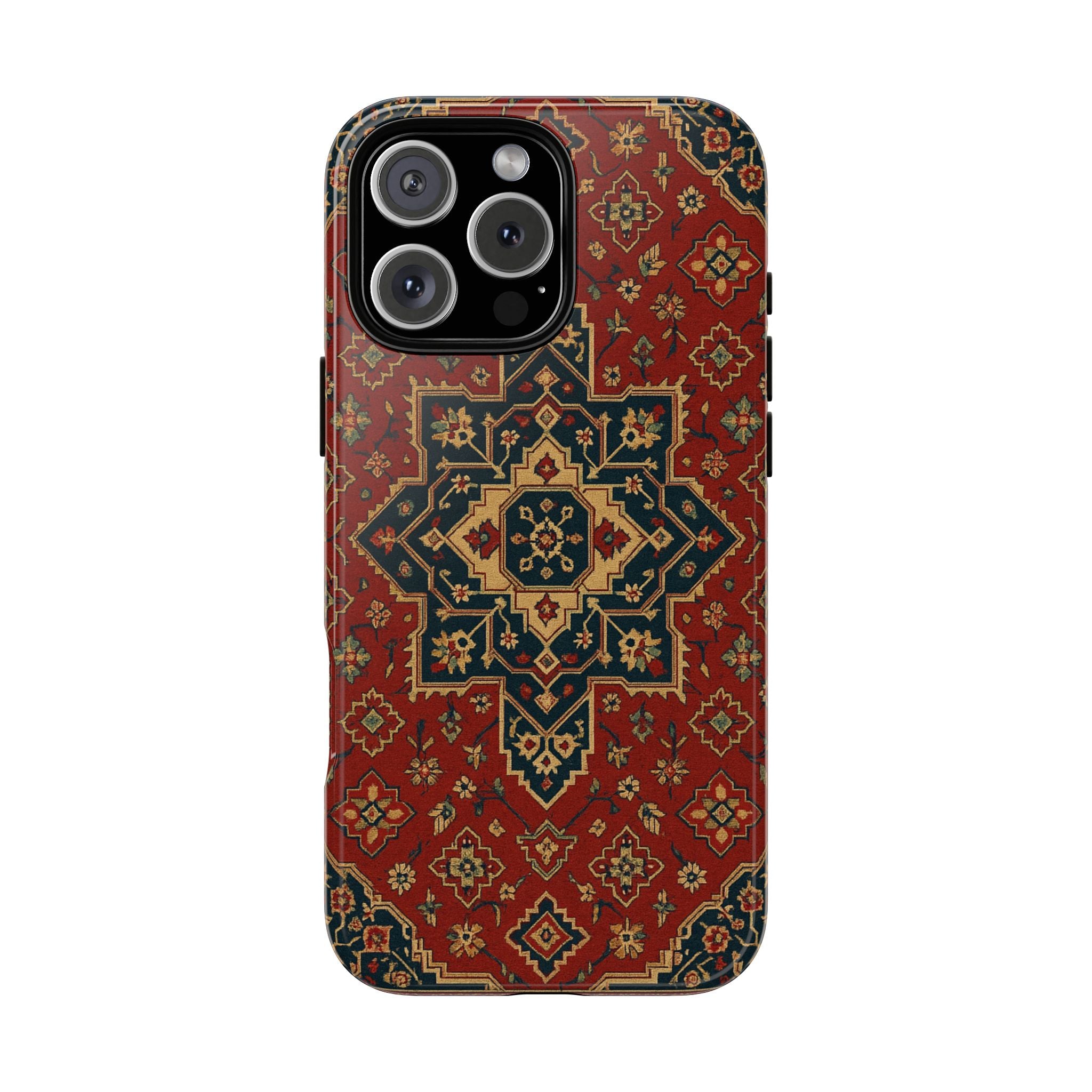 Vintage Rug Phone Case - Tough Cases, Custom Design, Bohemian Aesthetic, Stylish Protection, Unique Gift Ideas