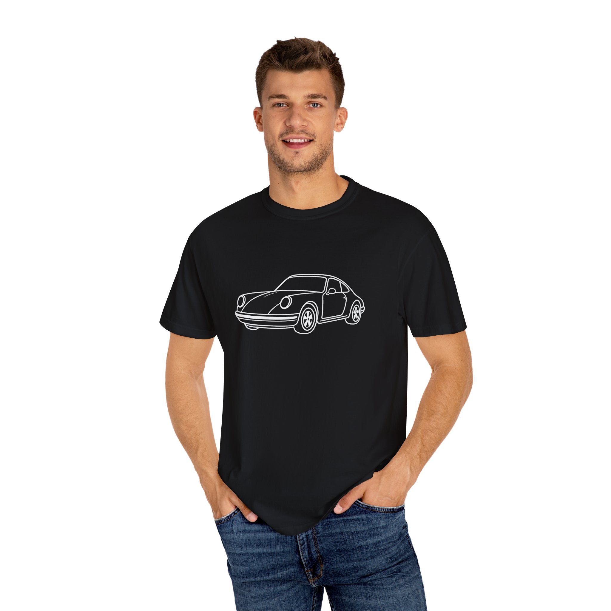 Classic Car T-Shirt, Unisex Vintage Tee, Automotive Gift, Nostalgic Apparel, Gearhead Fashion, Car Enthusiast Outfit