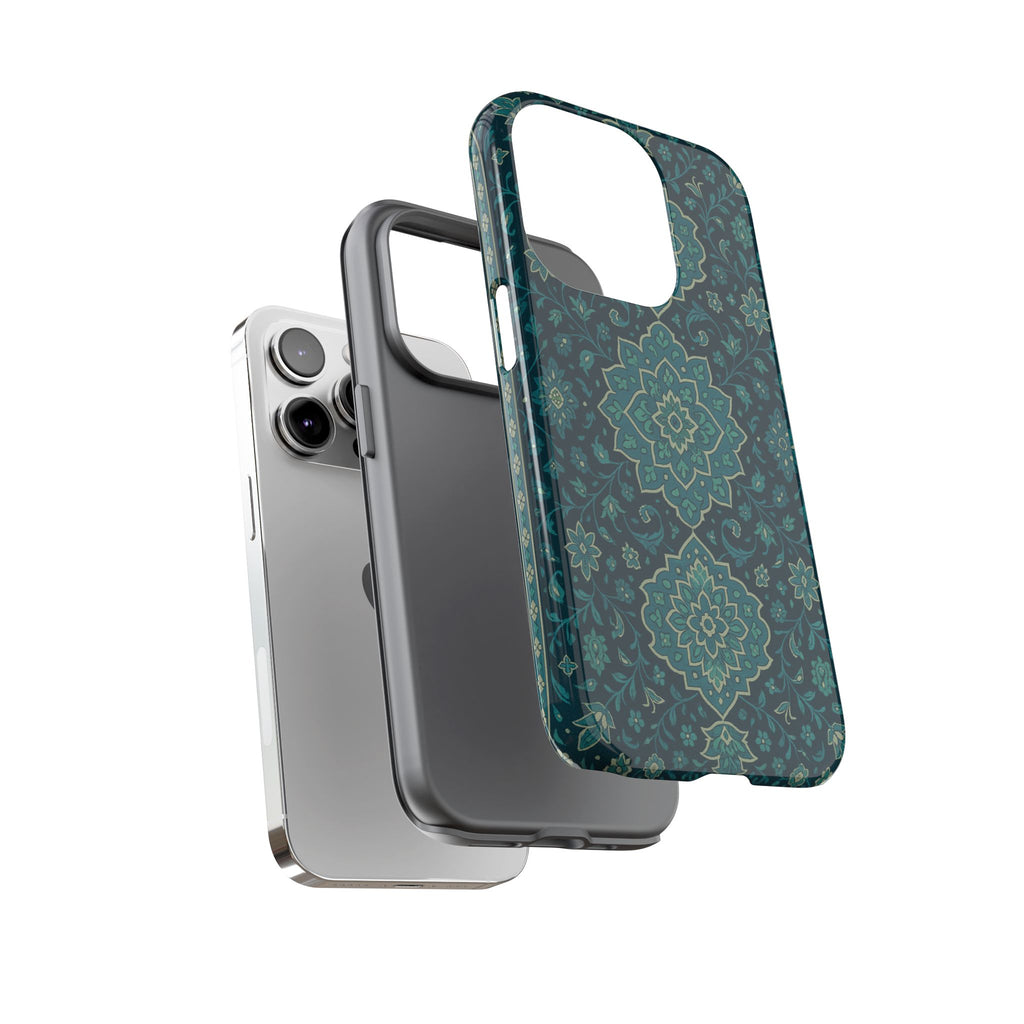 Elegant Floral Phone Case, Tough Cases, Unique Phone Cover, Gift for Her, Phone Accessories, Stylish Protection