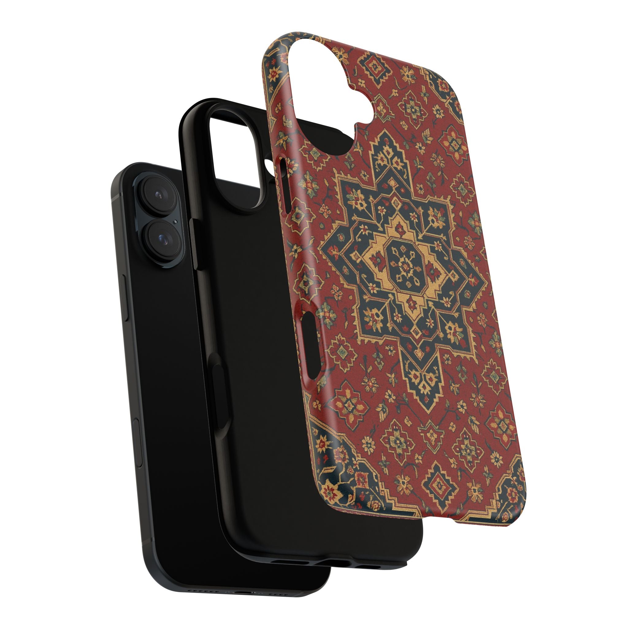 Vintage Rug Phone Case - Tough Cases, Custom Design, Bohemian Aesthetic, Stylish Protection, Unique Gift Ideas