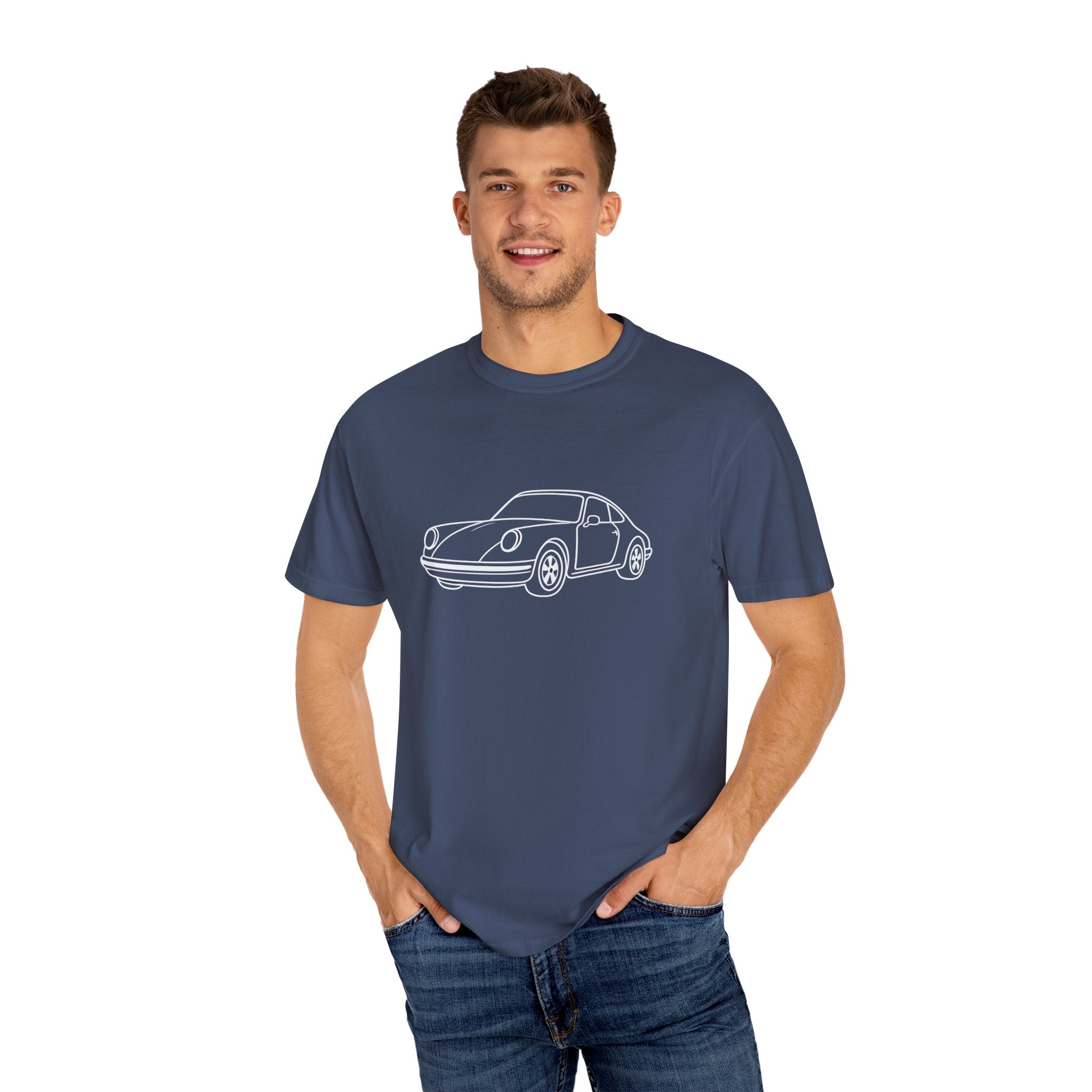 Classic Car T-Shirt, Unisex Vintage Tee, Automotive Gift, Nostalgic Apparel, Gearhead Fashion, Car Enthusiast Outfit