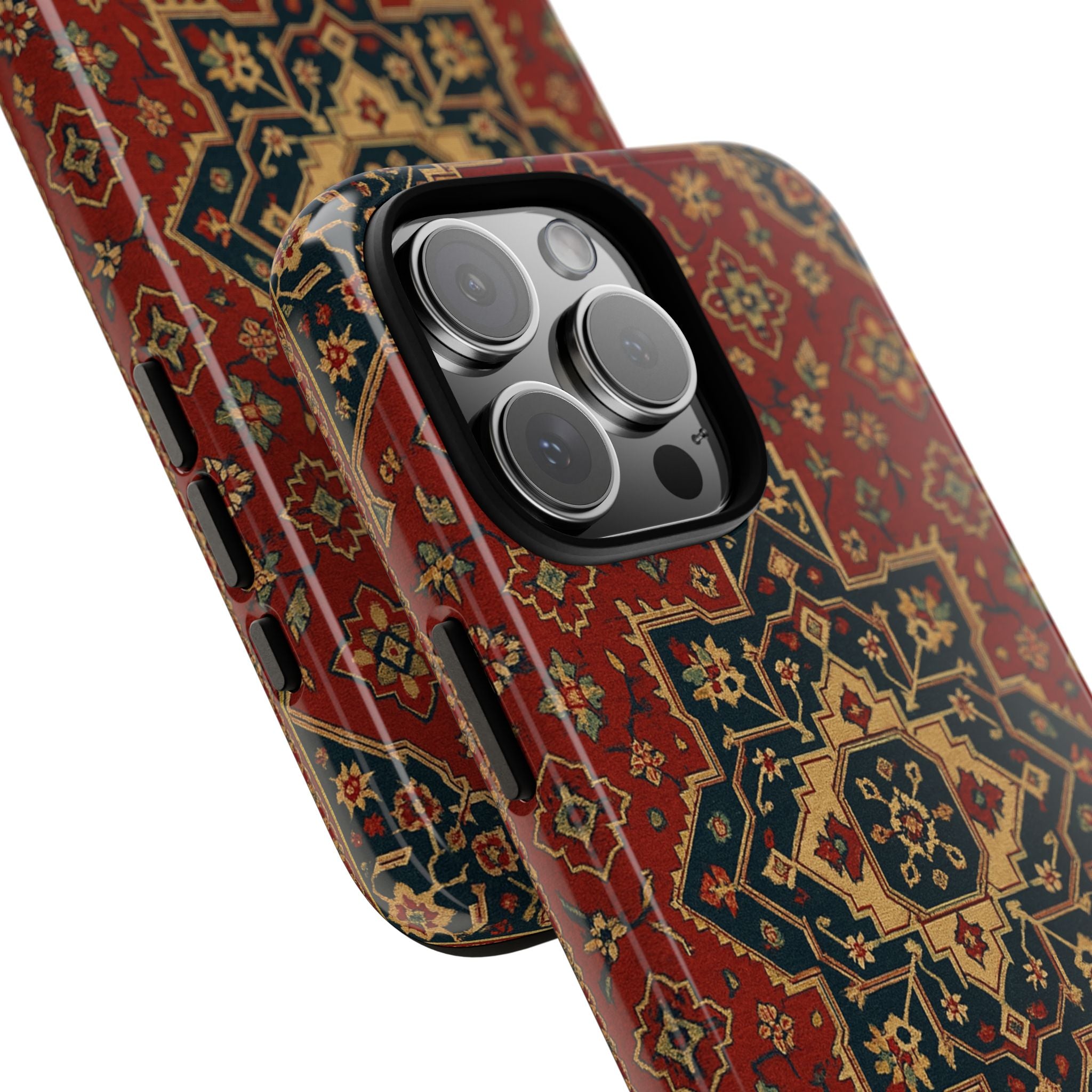 Vintage Rug Phone Case - Tough Cases, Custom Design, Bohemian Aesthetic, Stylish Protection, Unique Gift Ideas