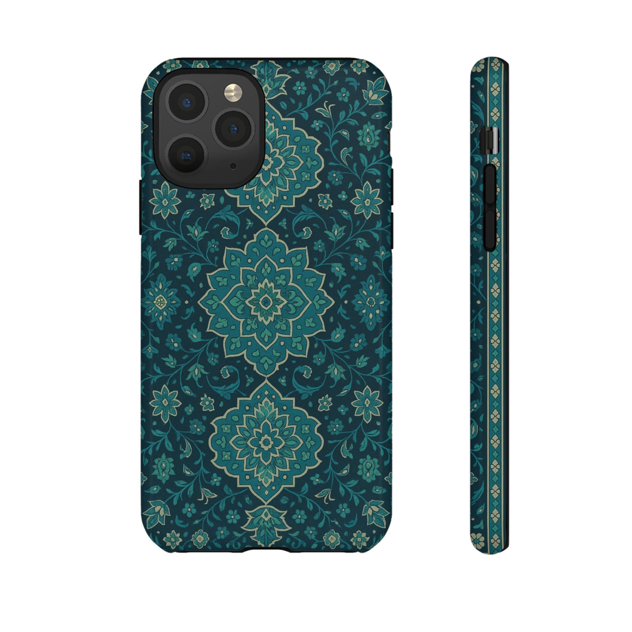 Elegant Floral Phone Case, Tough Cases, Unique Phone Cover, Gift for Her, Phone Accessories, Stylish Protection