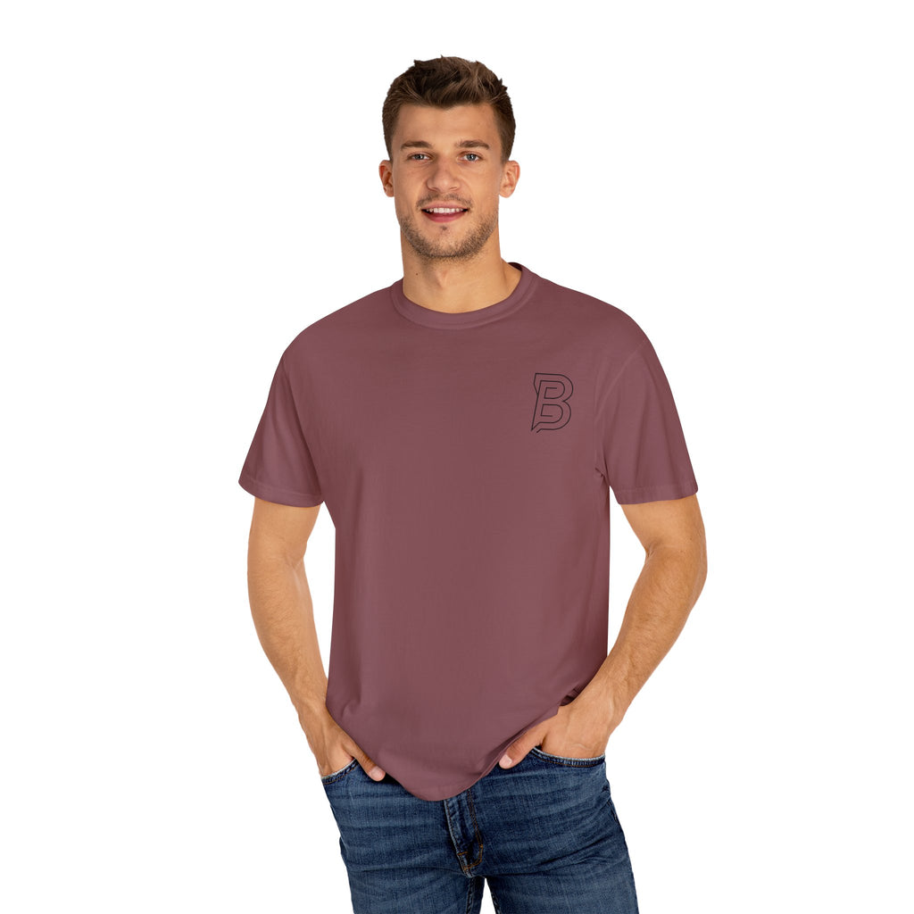 BORRENN Logo Tee, Stylish Unisex Garment-Dyed Tee - Perfect for Casual Outings, Gifts, Summer Wear, Street Style, and Everyday Comfort