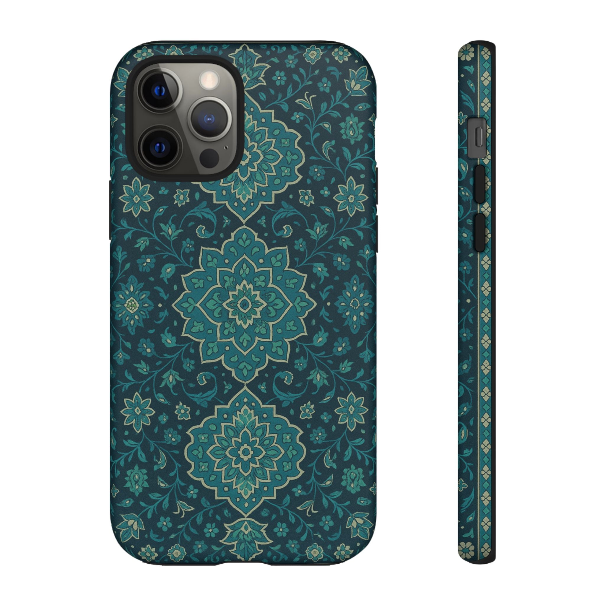 Elegant Floral Phone Case, Tough Cases, Unique Phone Cover, Gift for Her, Phone Accessories, Stylish Protection