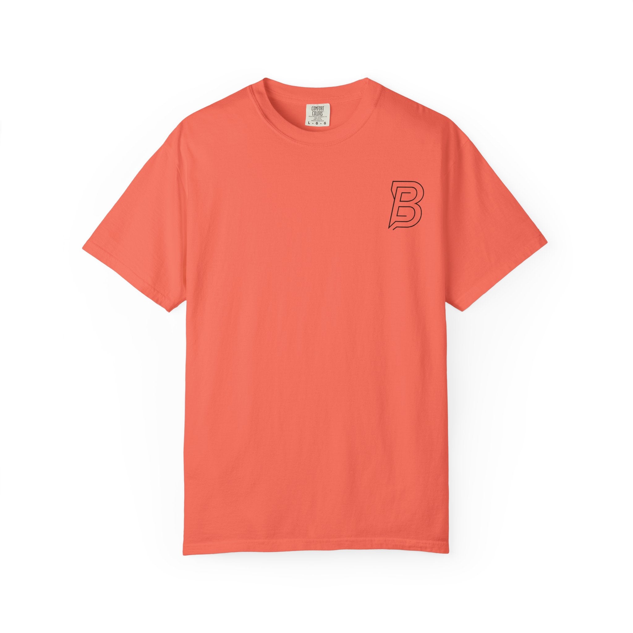 BORRENN Logo Tee, Stylish Unisex Garment-Dyed Tee - Perfect for Casual Outings, Gifts, Summer Wear, Street Style, and Everyday Comfort