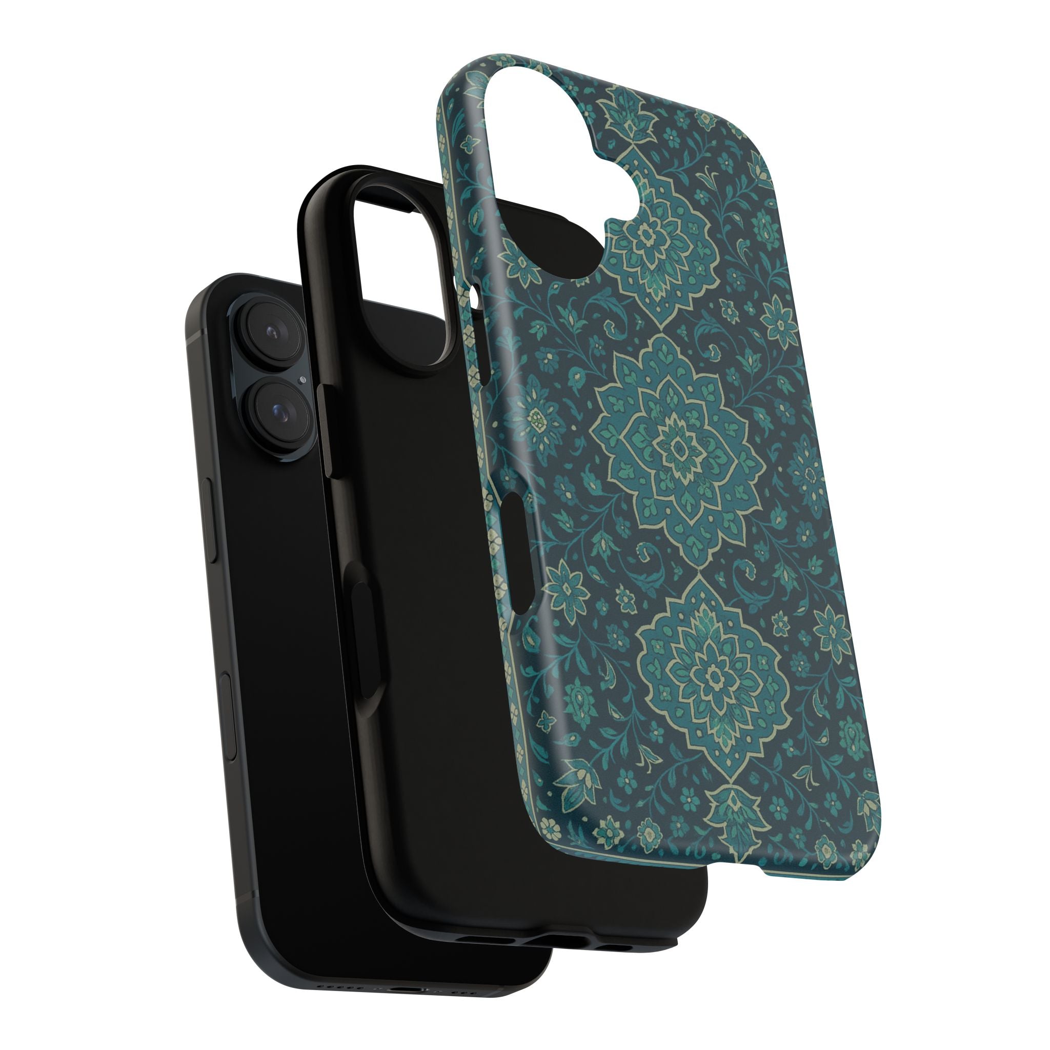 Elegant Floral Phone Case, Tough Cases, Unique Phone Cover, Gift for Her, Phone Accessories, Stylish Protection