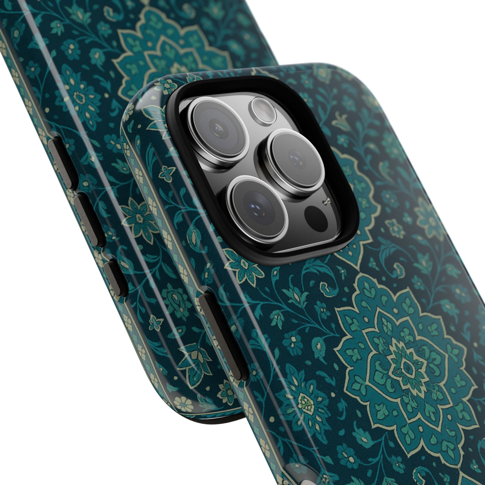 Elegant Floral Phone Case, Tough Cases, Unique Phone Cover, Gift for Her, Phone Accessories, Stylish Protection