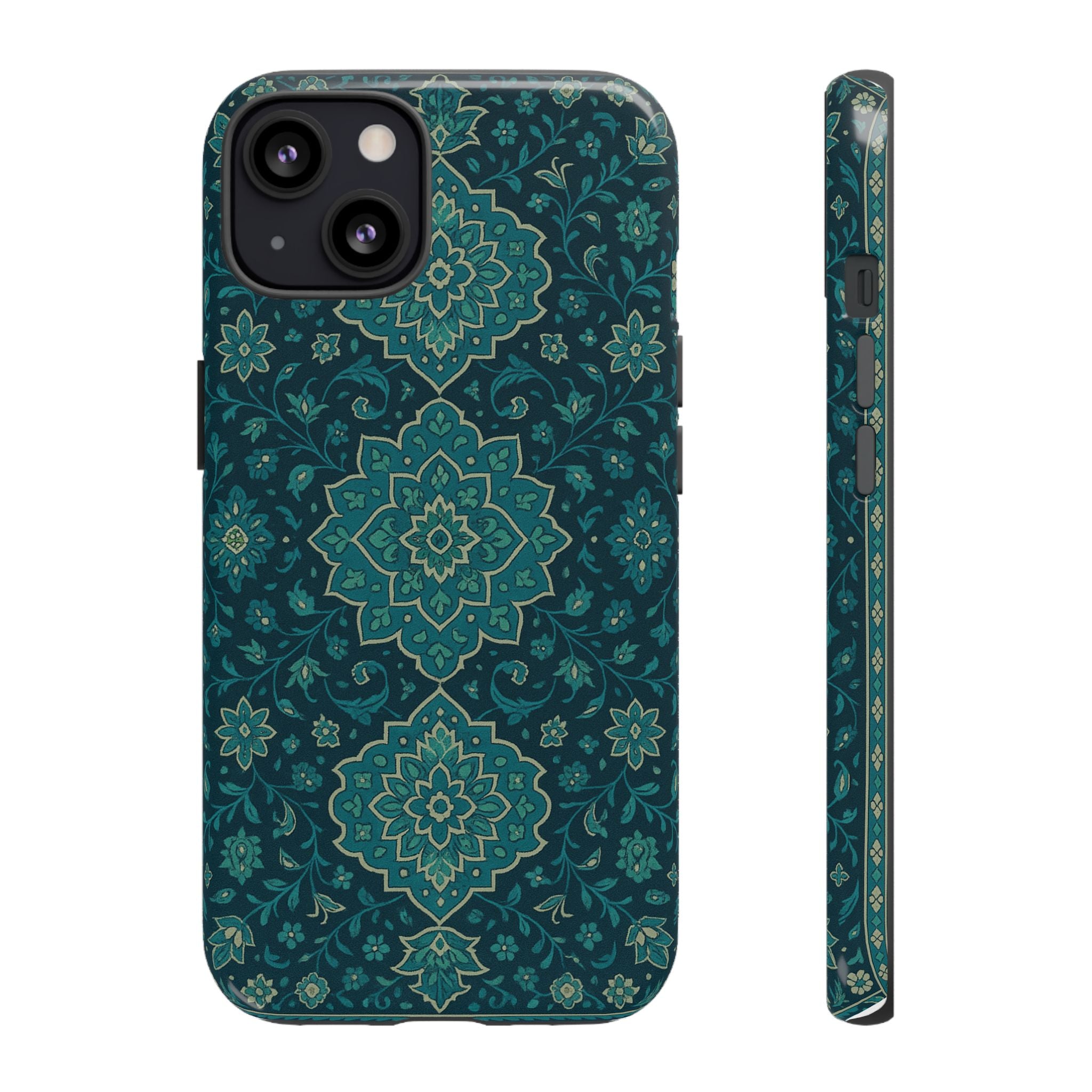 Elegant Floral Phone Case, Tough Cases, Unique Phone Cover, Gift for Her, Phone Accessories, Stylish Protection