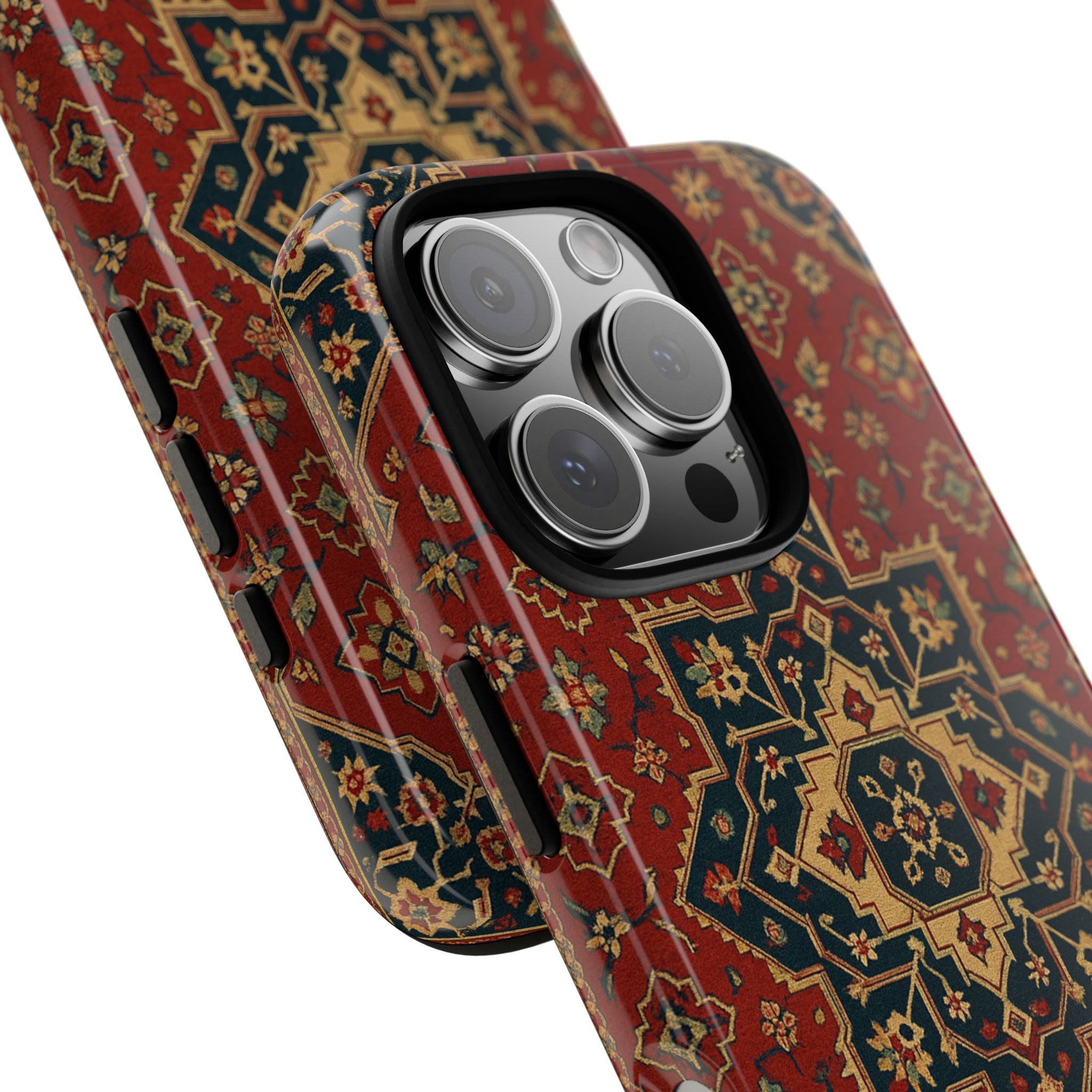 Vintage Rug Phone Case - Tough Cases, Custom Design, Bohemian Aesthetic, Stylish Protection, Unique Gift Ideas
