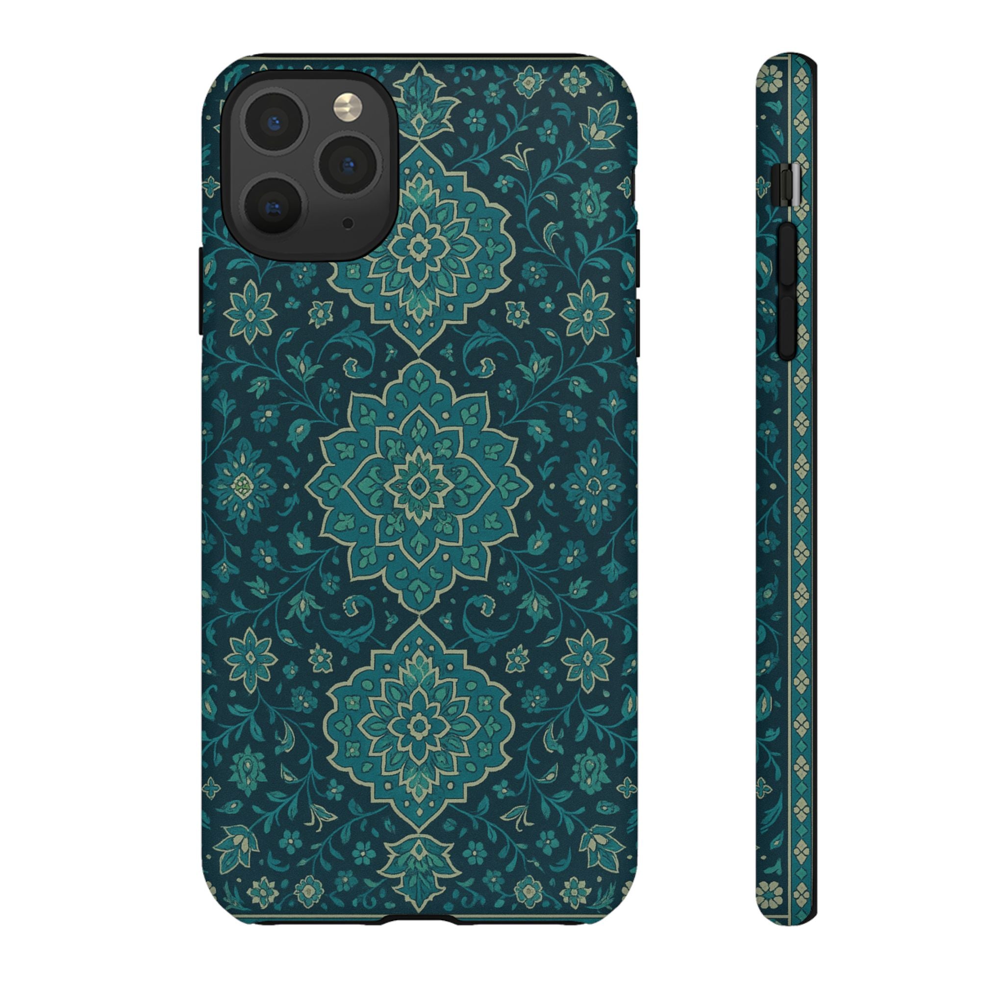 Elegant Floral Phone Case, Tough Cases, Unique Phone Cover, Gift for Her, Phone Accessories, Stylish Protection