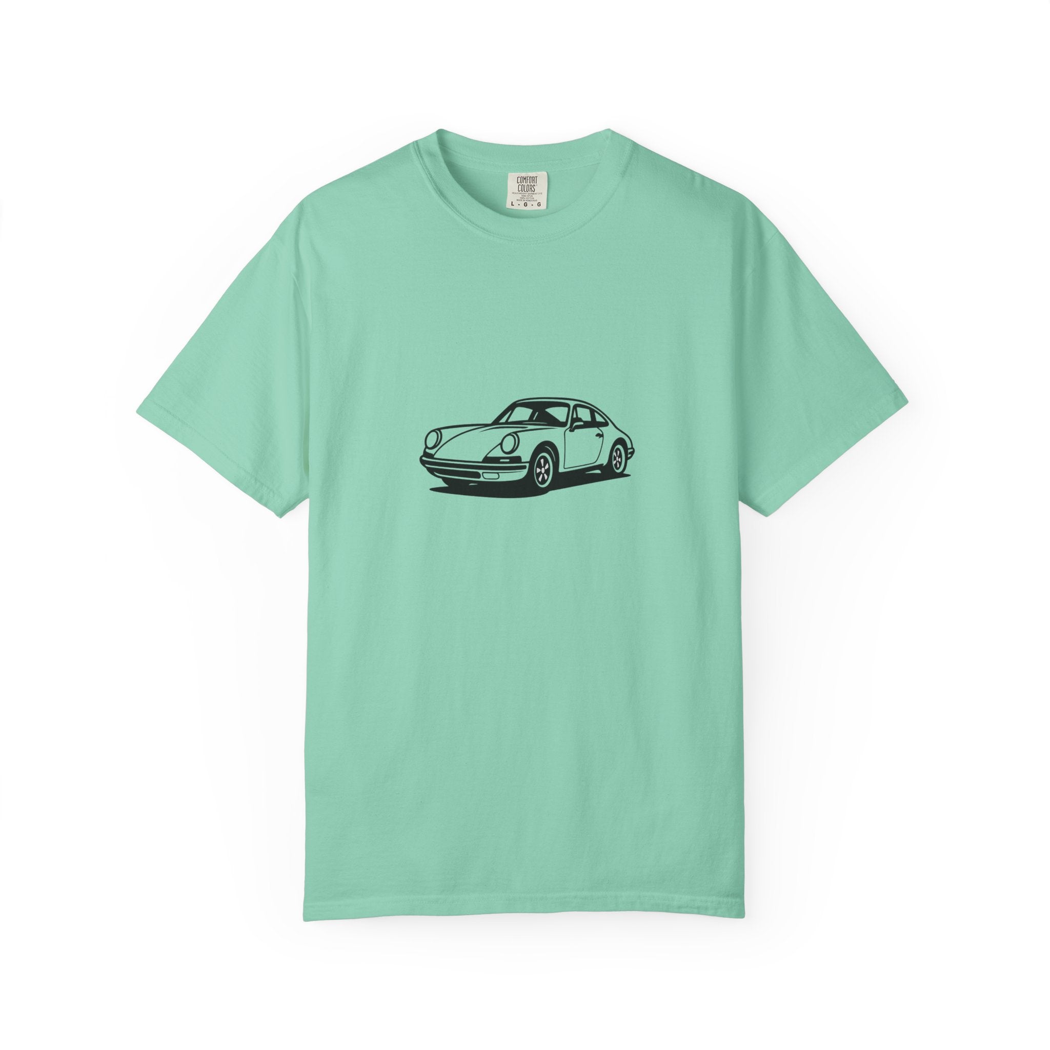 Classic Car T-Shirt, Unisex Vintage Tee, Automotive Gift, Nostalgic Apparel, Gearhead Fashion, Car Enthusiast Outfit, Black Car