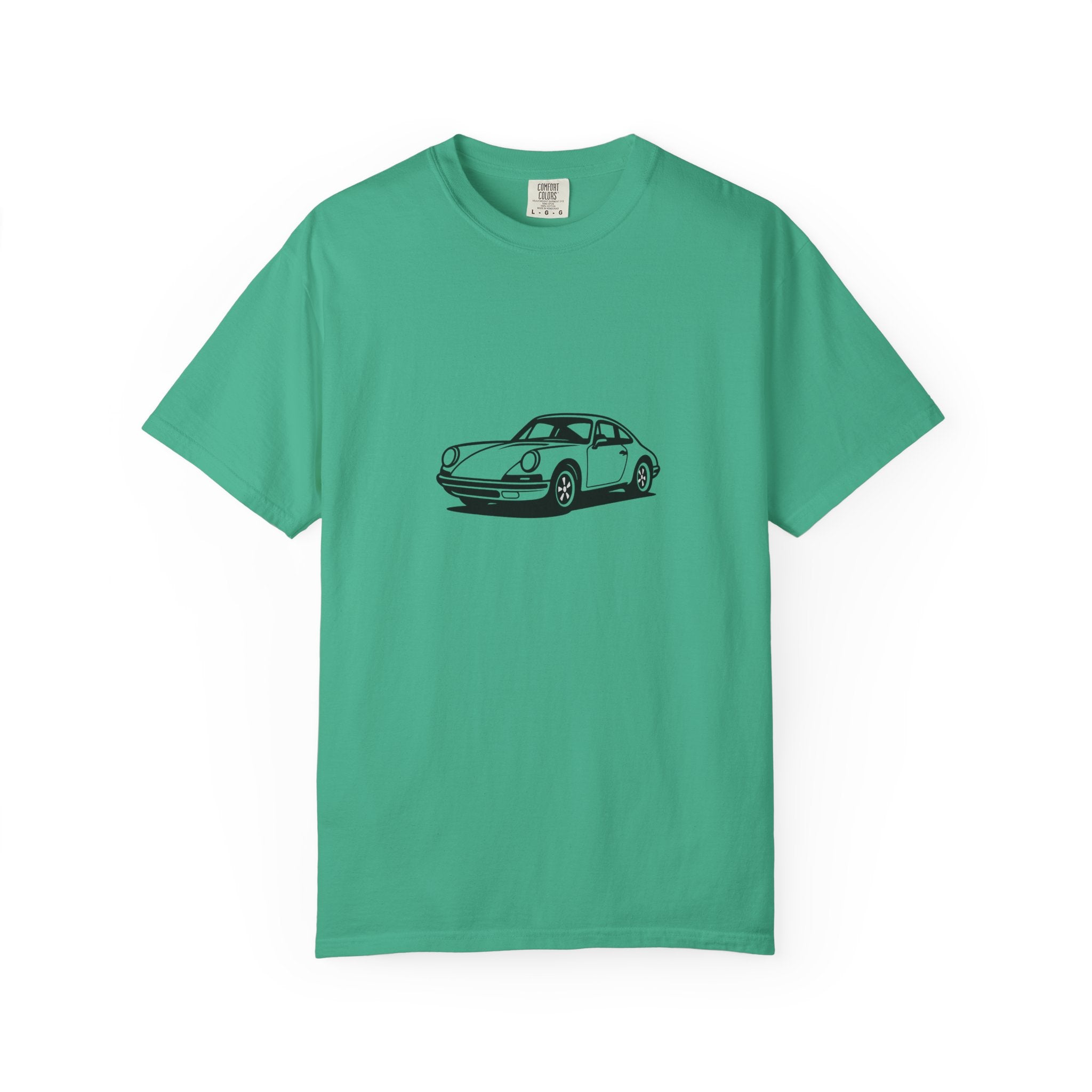 Classic Car T-Shirt, Unisex Vintage Tee, Automotive Gift, Nostalgic Apparel, Gearhead Fashion, Car Enthusiast Outfit, Black Car