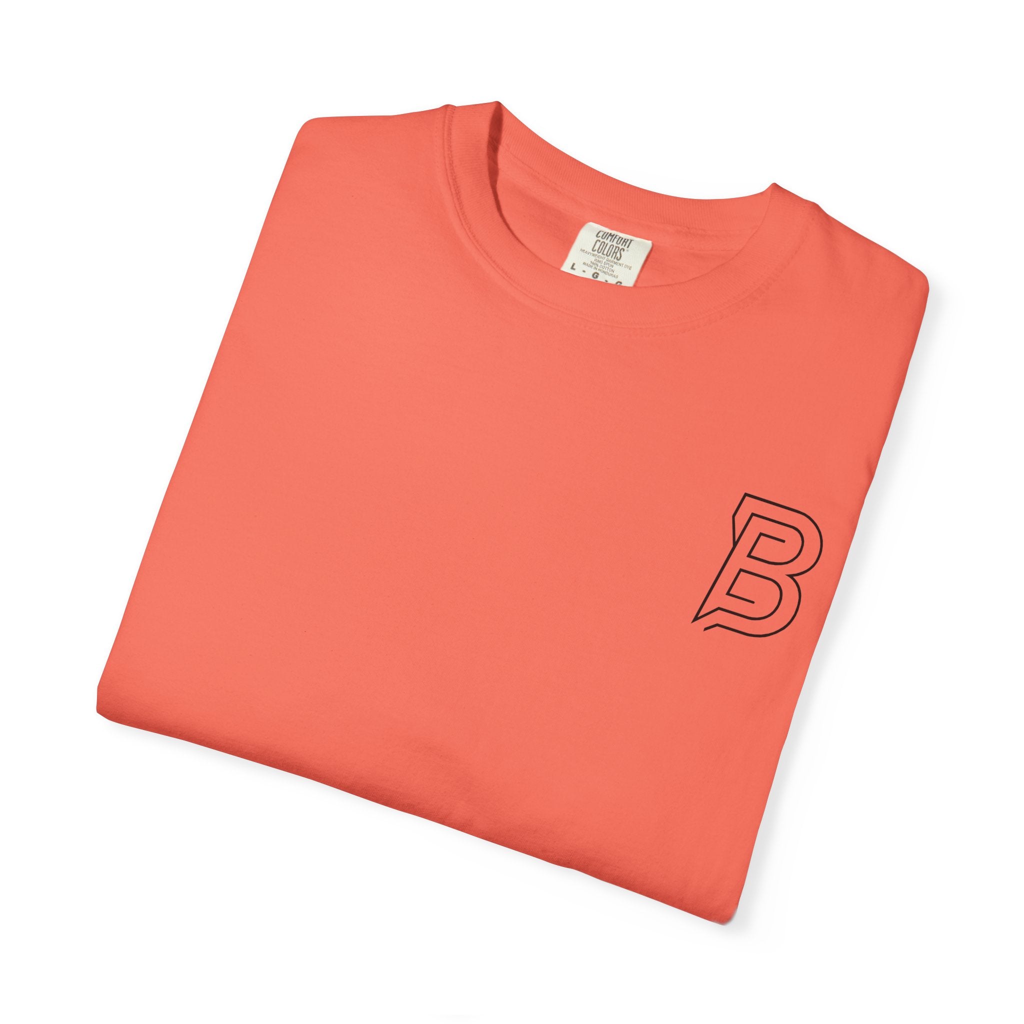 BORRENN Logo Tee, Stylish Unisex Garment-Dyed Tee - Perfect for Casual Outings, Gifts, Summer Wear, Street Style, and Everyday Comfort