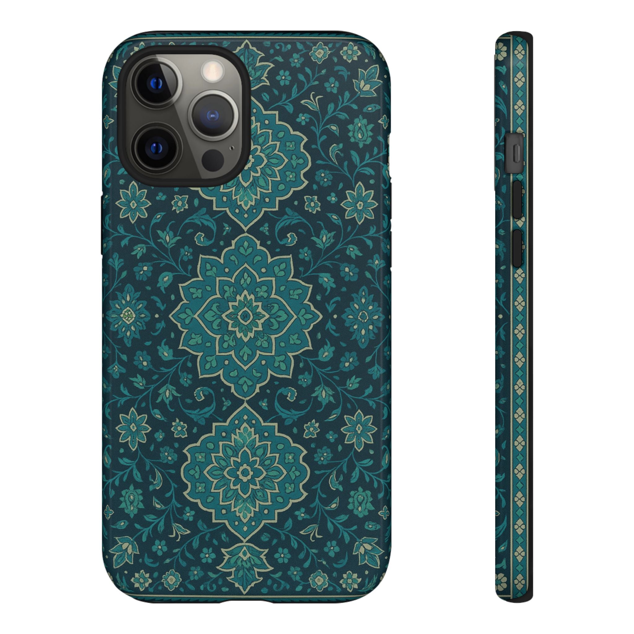 Elegant Floral Phone Case, Tough Cases, Unique Phone Cover, Gift for Her, Phone Accessories, Stylish Protection