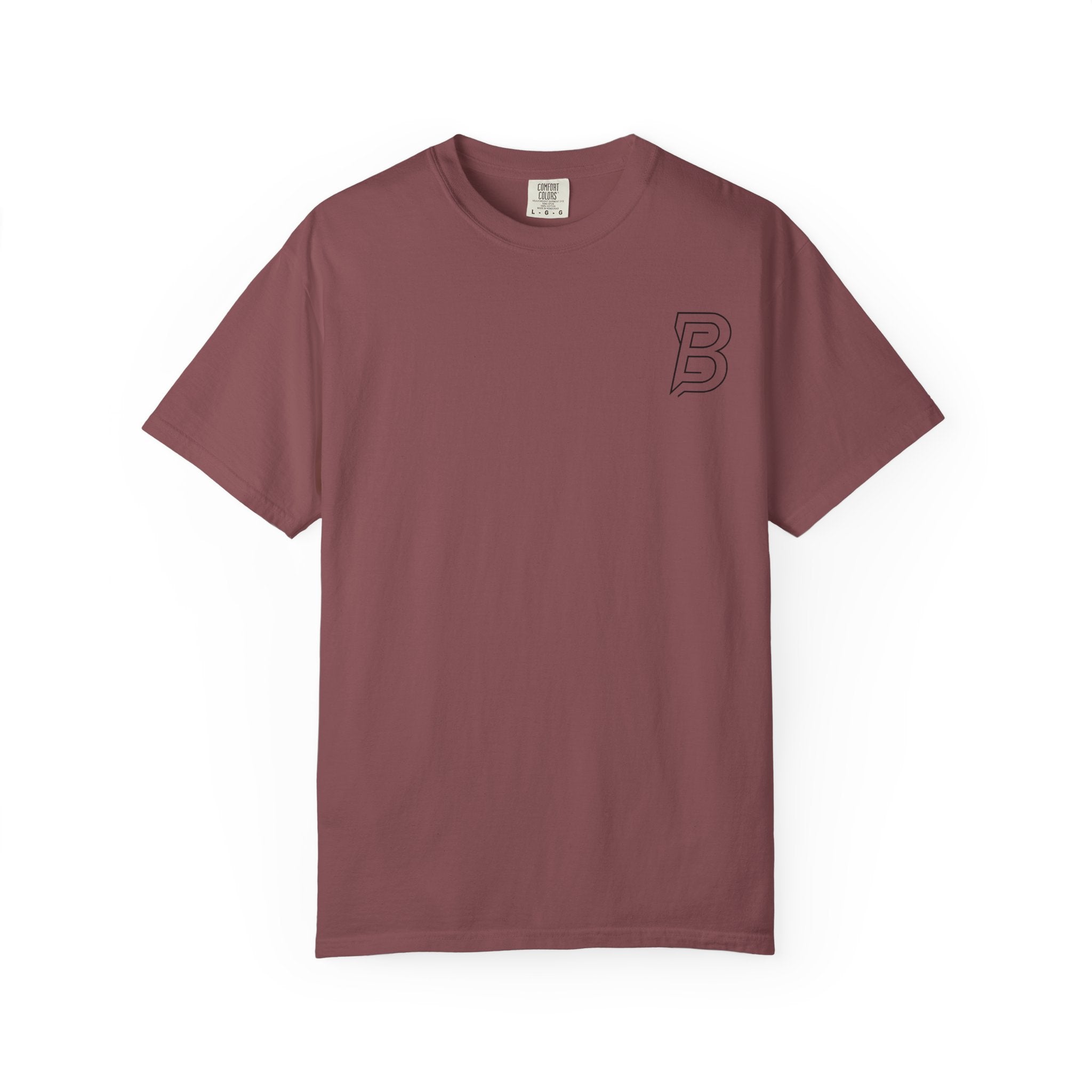 BORRENN Logo Tee, Stylish Unisex Garment-Dyed Tee - Perfect for Casual Outings, Gifts, Summer Wear, Street Style, and Everyday Comfort