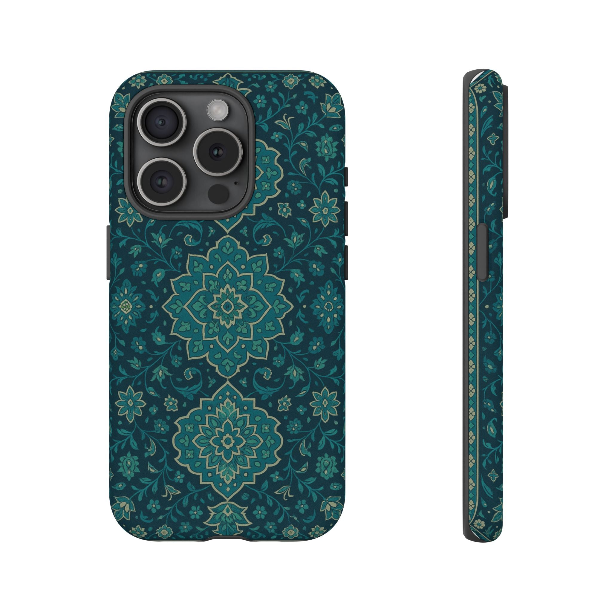 Elegant Floral Phone Case, Tough Cases, Unique Phone Cover, Gift for Her, Phone Accessories, Stylish Protection