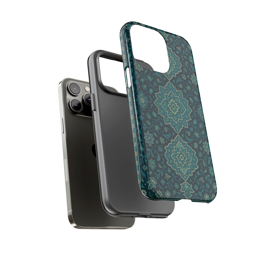 Elegant Floral Phone Case, Tough Cases, Unique Phone Cover, Gift for Her, Phone Accessories, Stylish Protection