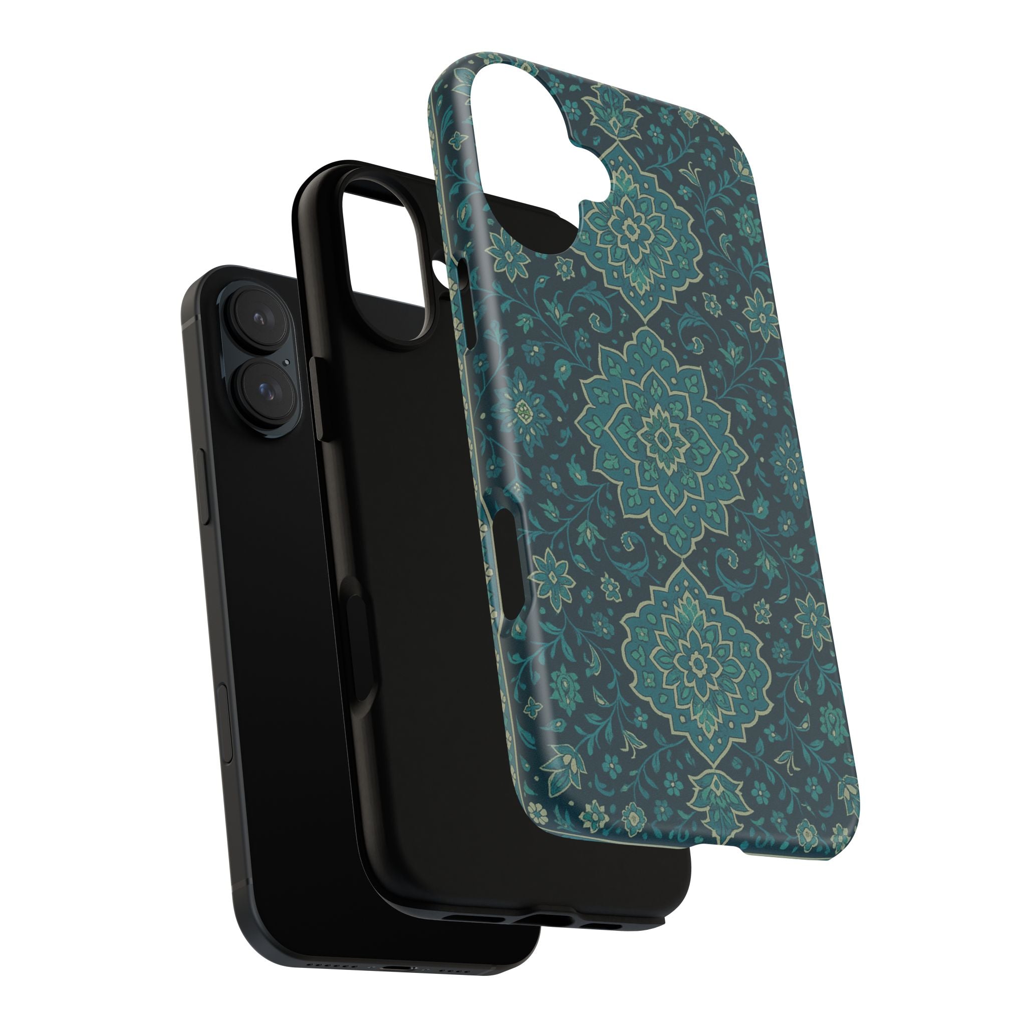 Elegant Floral Phone Case, Tough Cases, Unique Phone Cover, Gift for Her, Phone Accessories, Stylish Protection