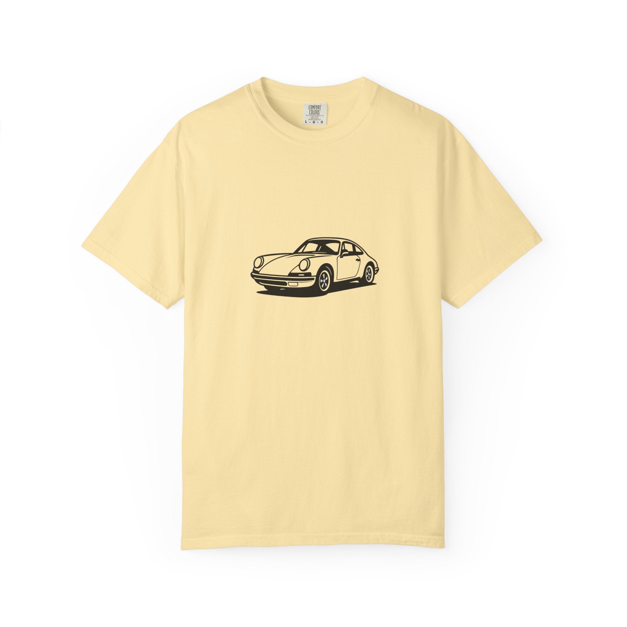 Classic Car T-Shirt, Unisex Vintage Tee, Automotive Gift, Nostalgic Apparel, Gearhead Fashion, Car Enthusiast Outfit, Black Car