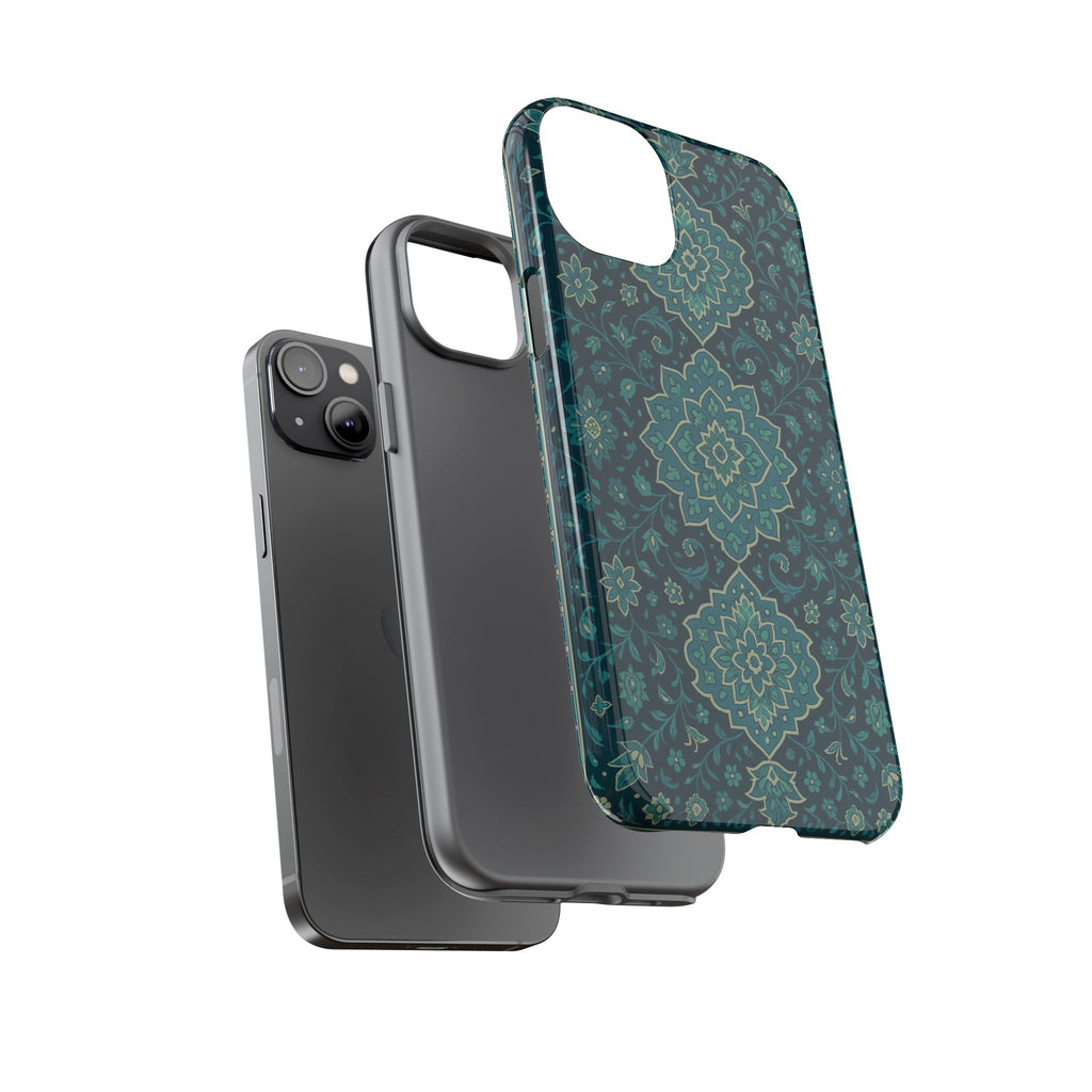 Elegant Floral Phone Case, Tough Cases, Unique Phone Cover, Gift for Her, Phone Accessories, Stylish Protection
