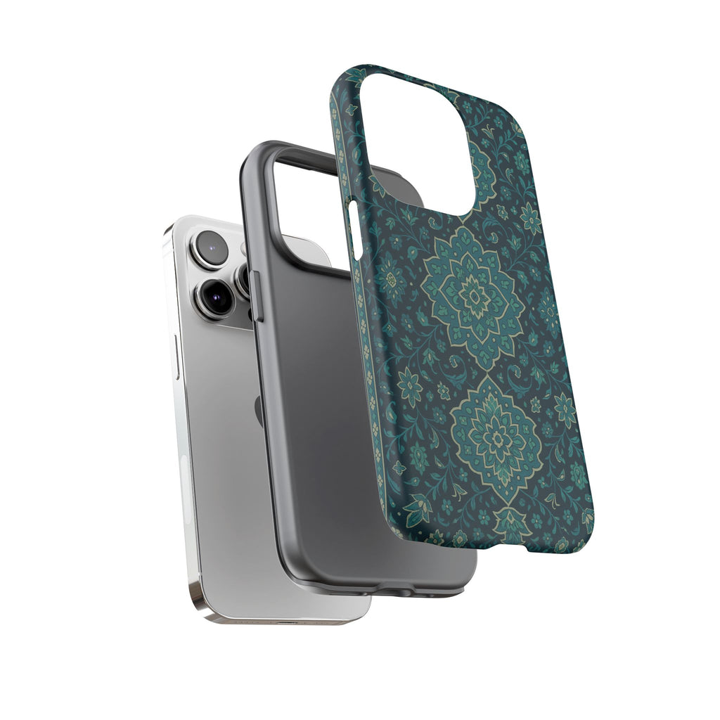 Elegant Floral Phone Case, Tough Cases, Unique Phone Cover, Gift for Her, Phone Accessories, Stylish Protection
