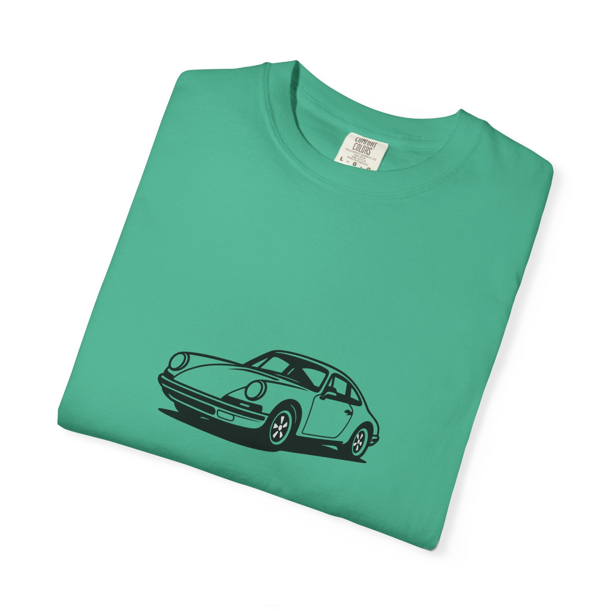 Classic Car T-Shirt, Unisex Vintage Tee, Automotive Gift, Nostalgic Apparel, Gearhead Fashion, Car Enthusiast Outfit, Black Car