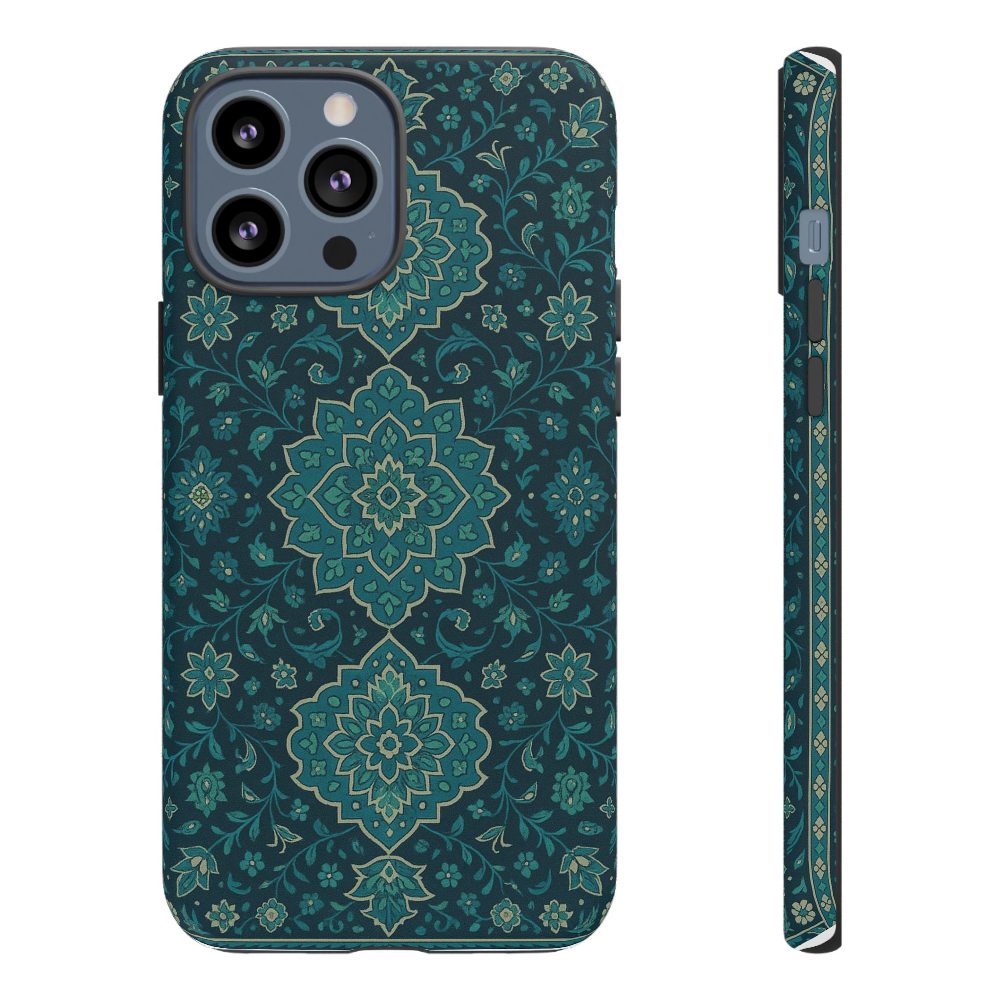 Elegant Floral Phone Case, Tough Cases, Unique Phone Cover, Gift for Her, Phone Accessories, Stylish Protection