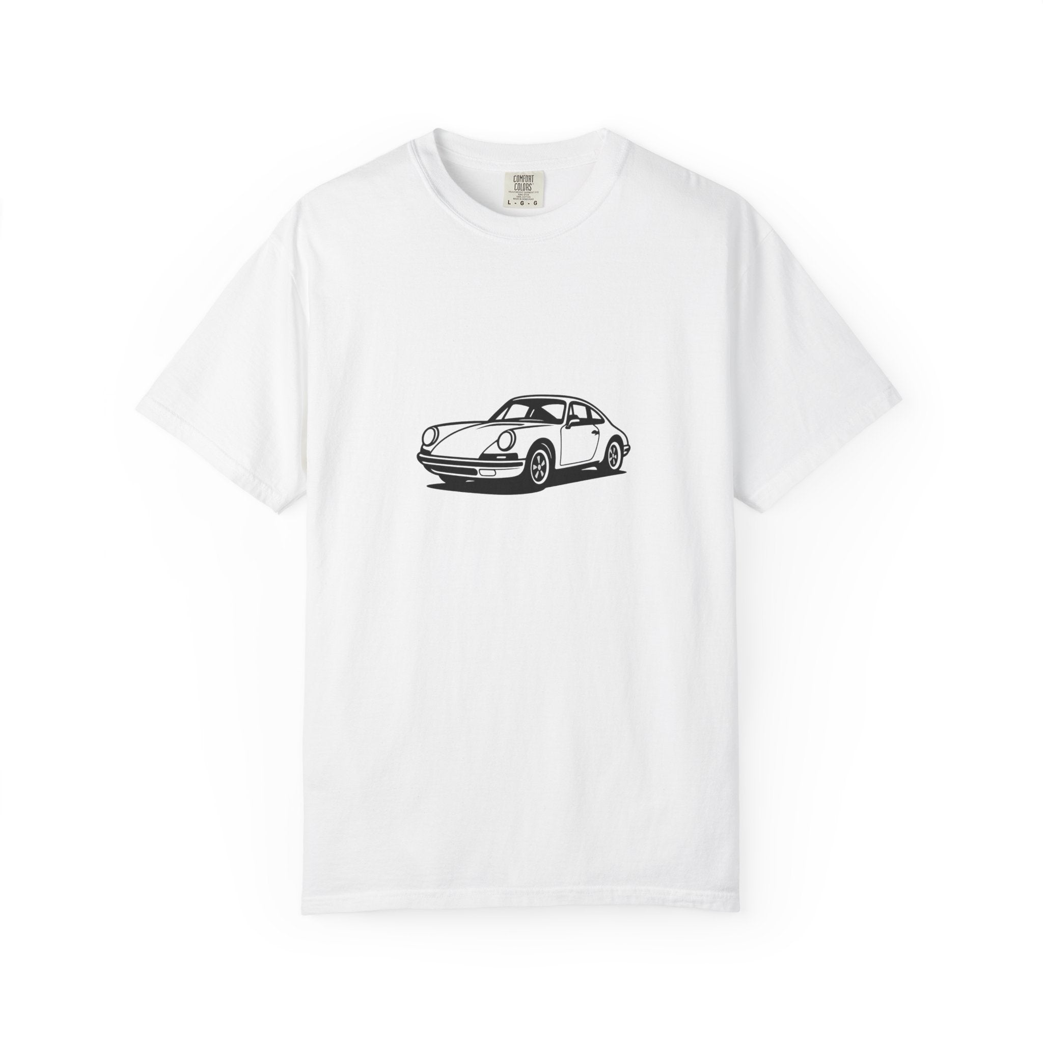 Classic Car T-Shirt, Unisex Vintage Tee, Automotive Gift, Nostalgic Apparel, Gearhead Fashion, Car Enthusiast Outfit, Black Car