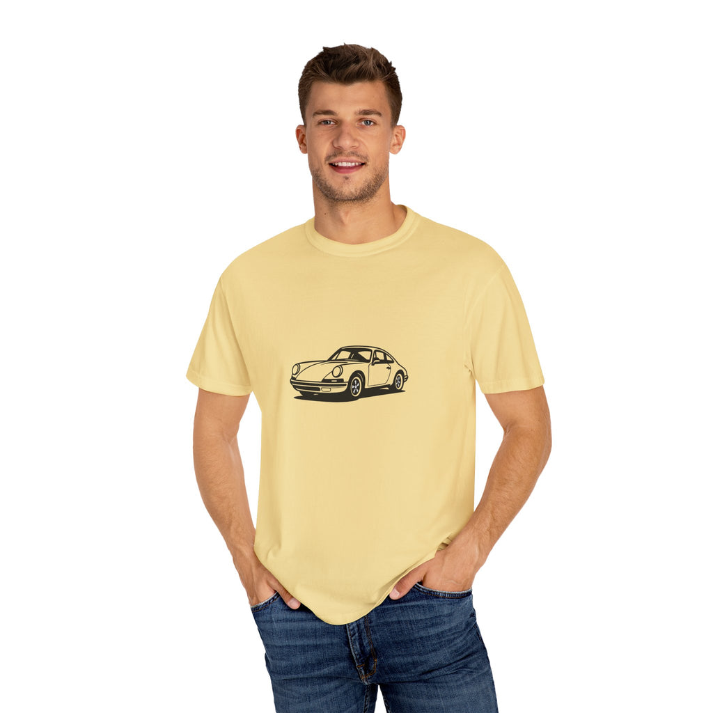 Classic Car T-Shirt, Unisex Vintage Tee, Automotive Gift, Nostalgic Apparel, Gearhead Fashion, Car Enthusiast Outfit, Black Car