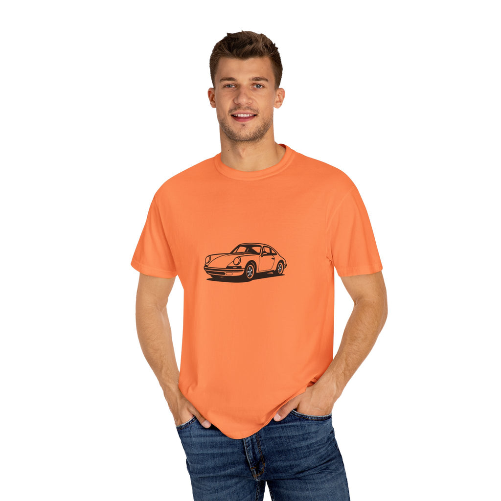 Classic Car T-Shirt, Unisex Vintage Tee, Automotive Gift, Nostalgic Apparel, Gearhead Fashion, Car Enthusiast Outfit, Black Car