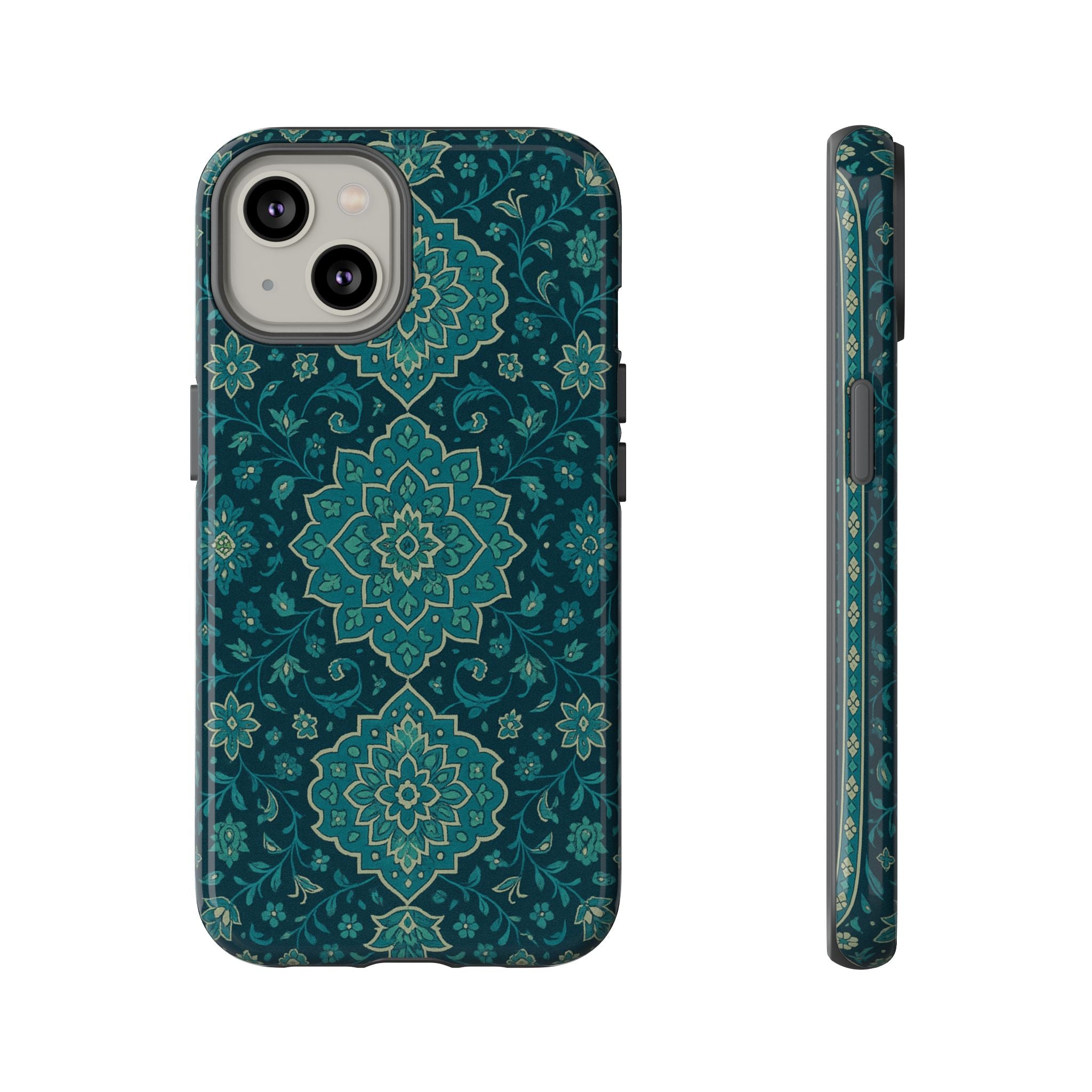 Elegant Floral Phone Case, Tough Cases, Unique Phone Cover, Gift for Her, Phone Accessories, Stylish Protection