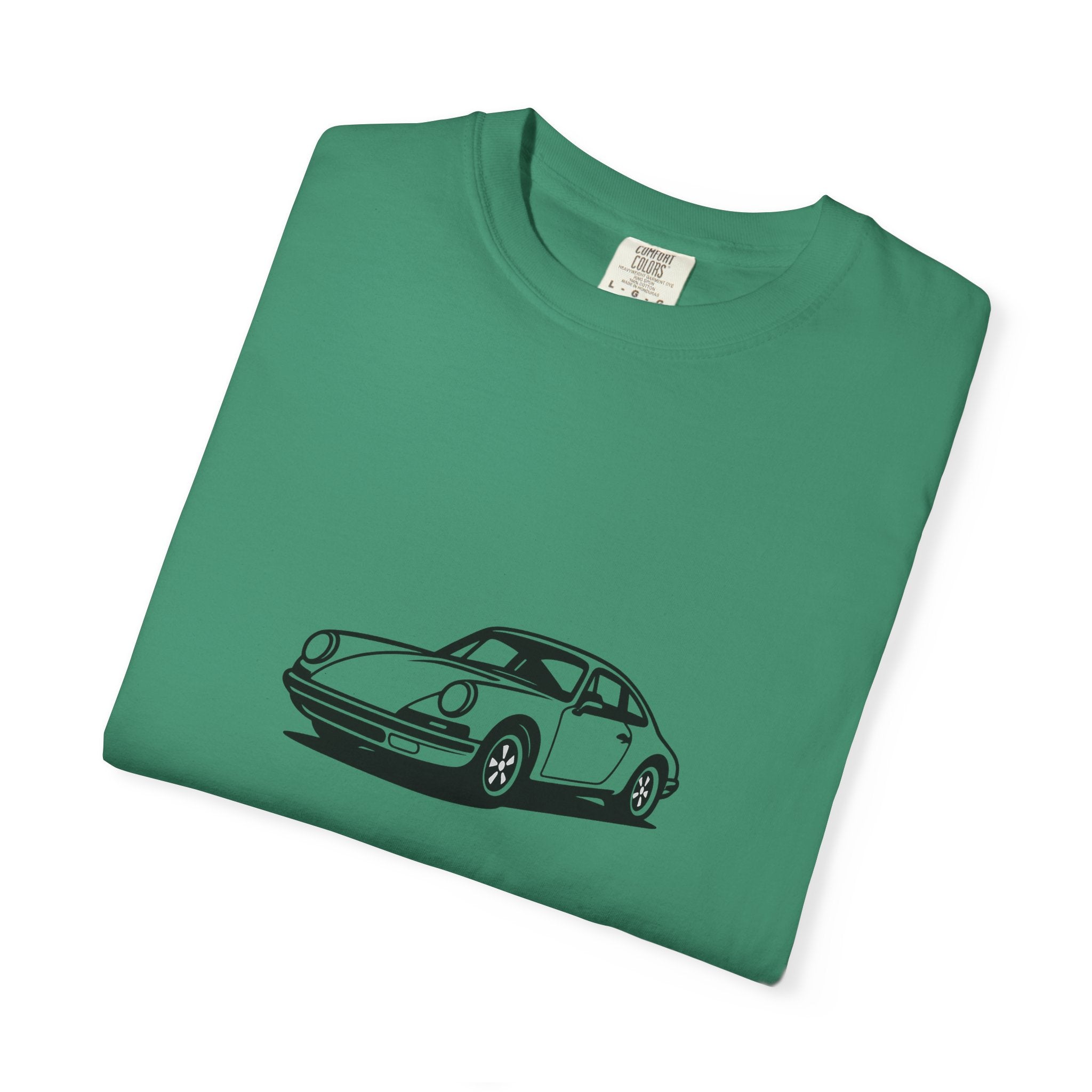 Classic Car T-Shirt, Unisex Vintage Tee, Automotive Gift, Nostalgic Apparel, Gearhead Fashion, Car Enthusiast Outfit, Black Car