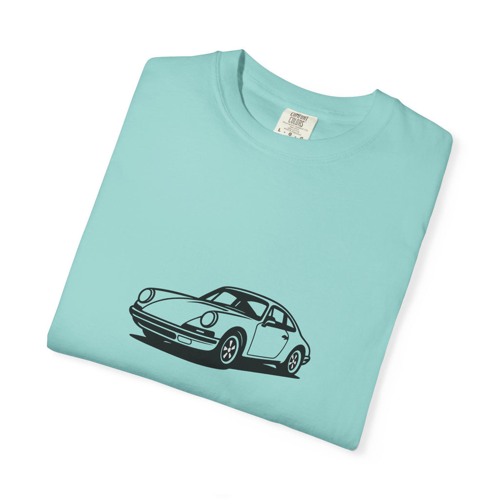 Classic Car T-Shirt, Unisex Vintage Tee, Automotive Gift, Nostalgic Apparel, Gearhead Fashion, Car Enthusiast Outfit, Black Car