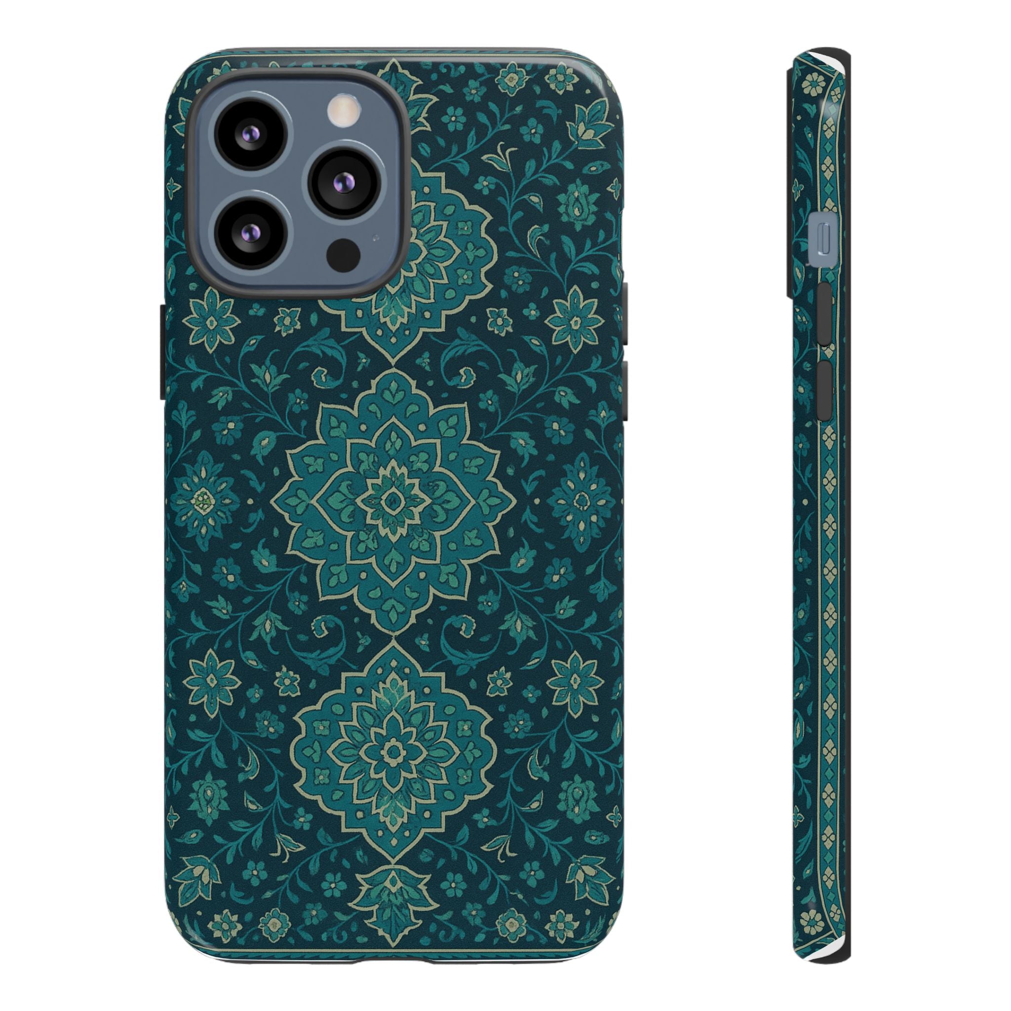 Elegant Floral Phone Case, Tough Cases, Unique Phone Cover, Gift for Her, Phone Accessories, Stylish Protection