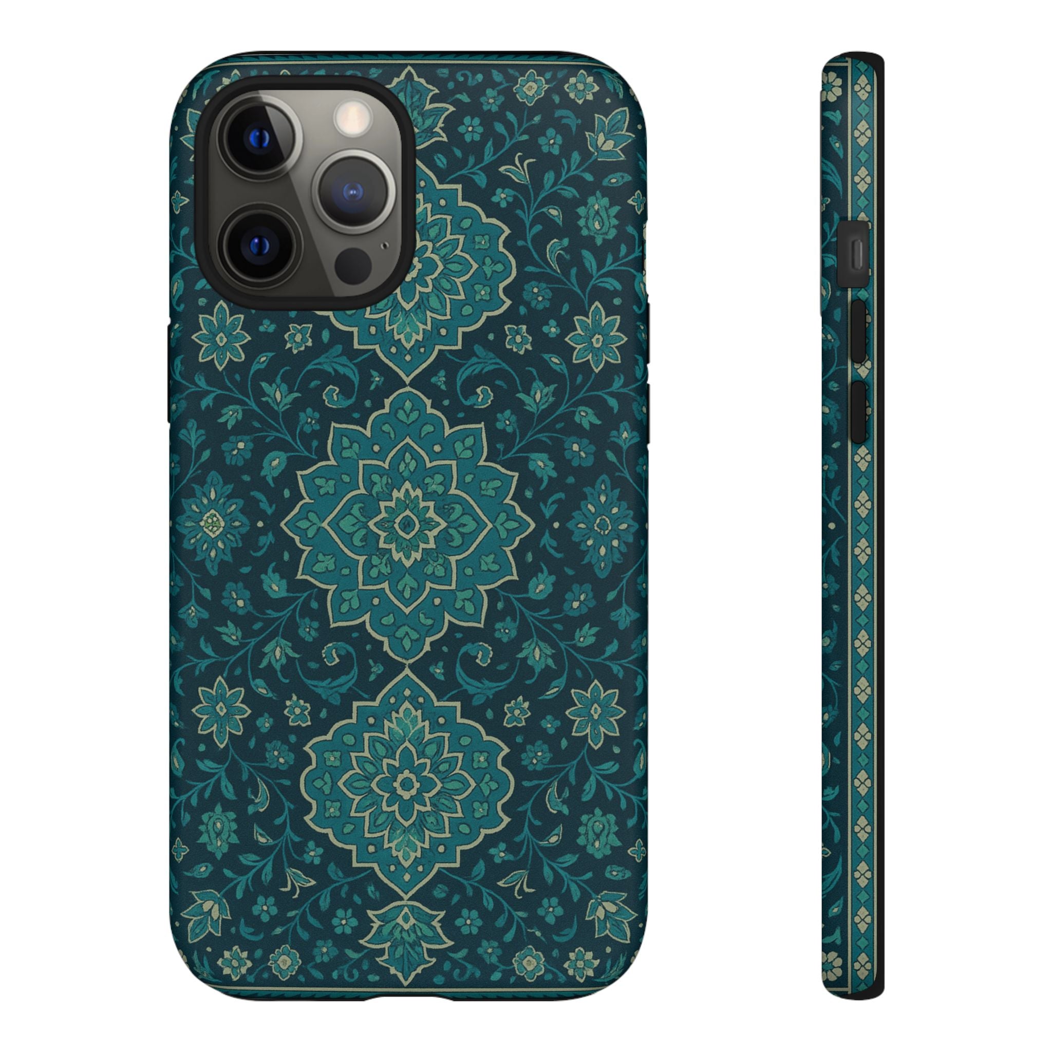 Elegant Floral Phone Case, Tough Cases, Unique Phone Cover, Gift for Her, Phone Accessories, Stylish Protection
