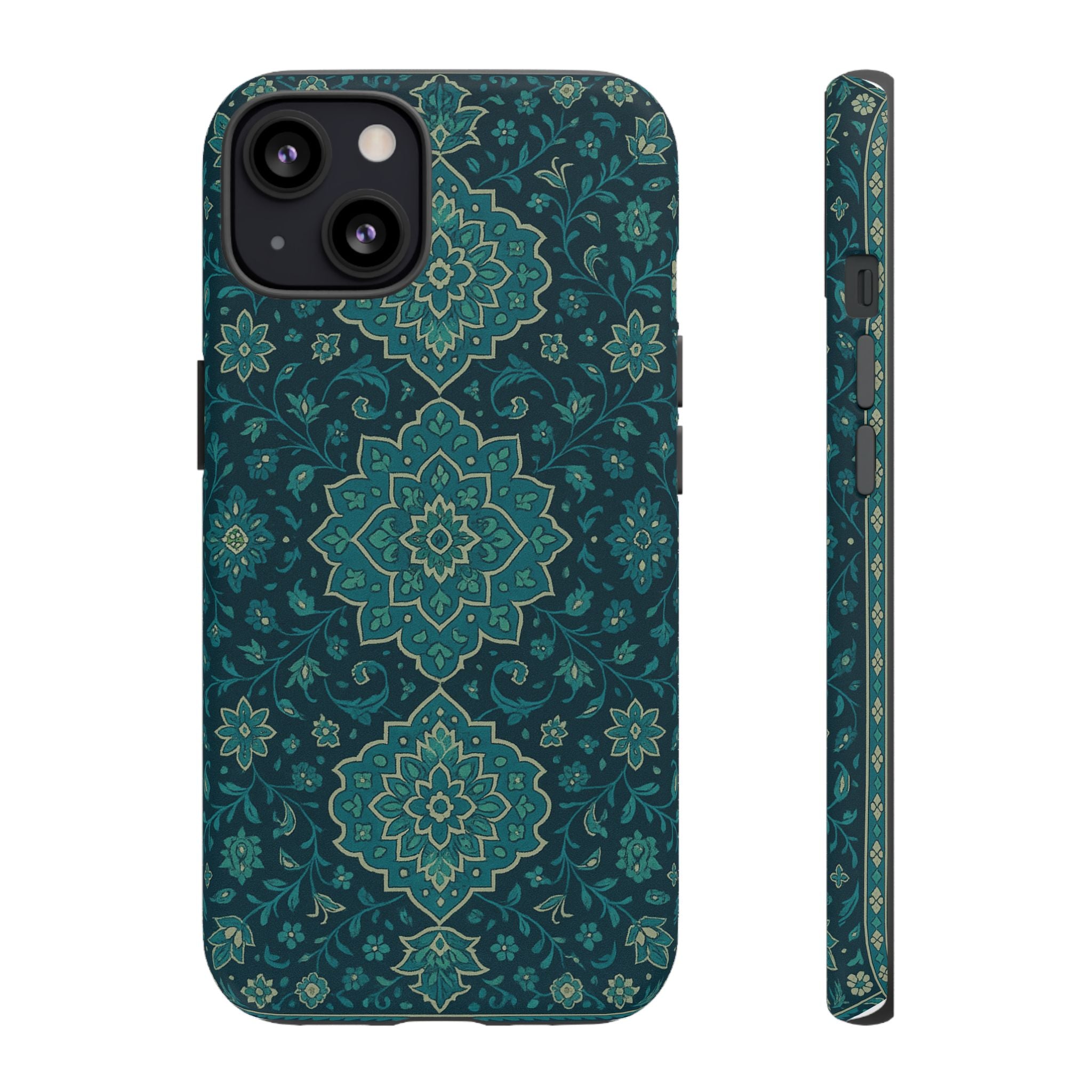 Elegant Floral Phone Case, Tough Cases, Unique Phone Cover, Gift for Her, Phone Accessories, Stylish Protection